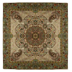 رومیزی ترمه نگین خاتم یزد طرح افشاری کد11