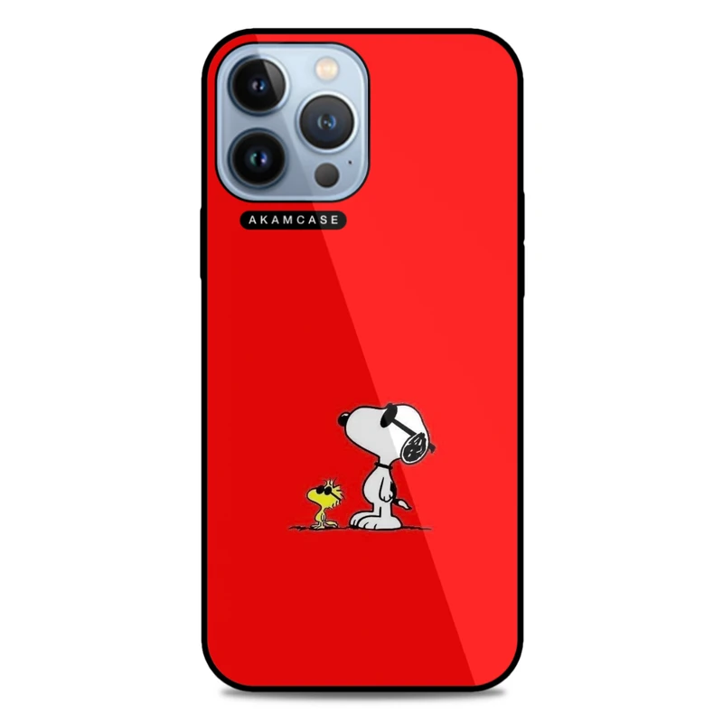 کاور آکام مدل AMC-WA13PROMAX-SNOOPY-40 مناسب برای گوشی موبایل اپل iPhone 13 Pro Max