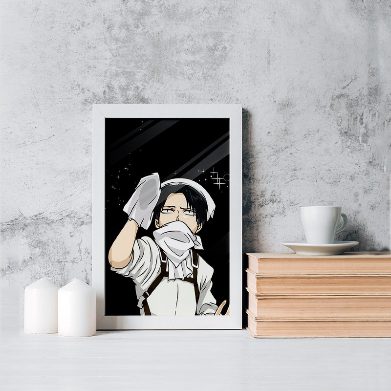 تابلو خندالو مدل لیوای انیمه اتک آن تایتان Attack on Titan کد 18560 تابلو خندالو مدل لیوای انیمه اتک آن تایتان Attack on Titan کد 18560