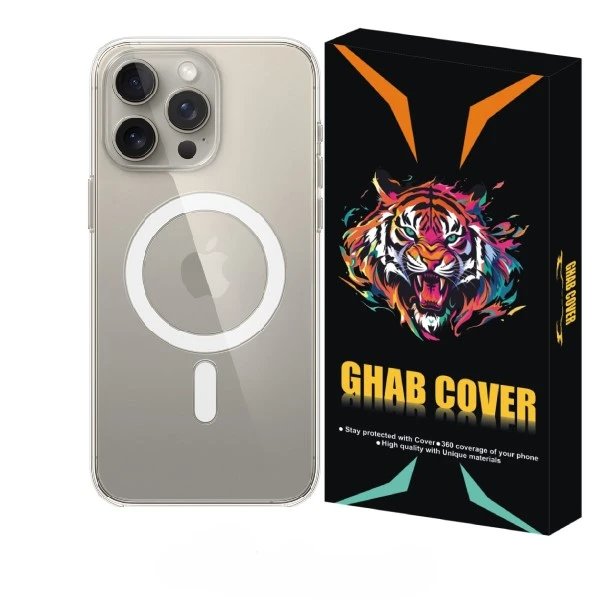 کاور قاب کاور مدل Magsafe مناسب برای گوشی موبایل اپل iPhone 15 Pro Max
