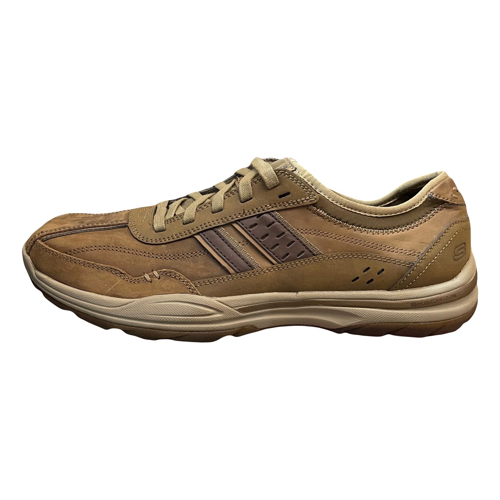 کفش روزمره مردانه اسکچرز مدل SN65055-DSCH