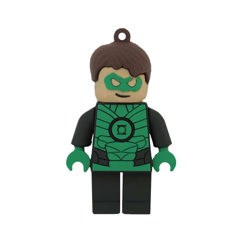فلش مموری طرح Green lantern Lego مدل DPL1085 ظرفیت 16 گیگابایت