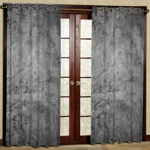 پرده مدل پتینه هازان پانچی کد 1900 سایز 140x200 سانتی متر