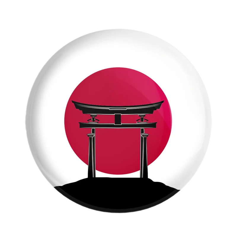 پیکسل خندالو مدل پرچم ژاپن کد 20634