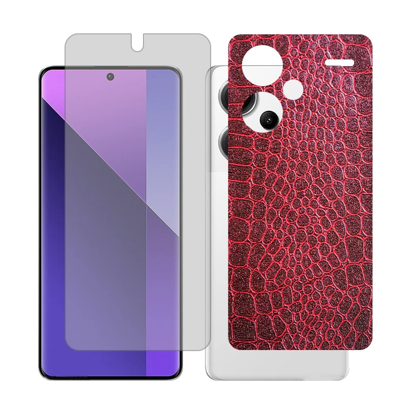 محافظ صفحه نمایش شفاف گلس مدل Together مناسب برای گوشی موبایل شیائومی Redmi Note 13 Pro Plus به همراه برچسب پوششی 