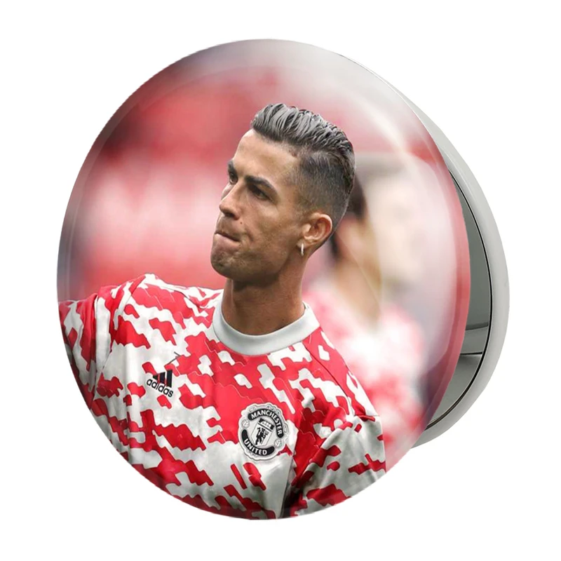 آینه جیبی خندالو طرح کریستیانو رونالدو مدل تاشو کد 13900 