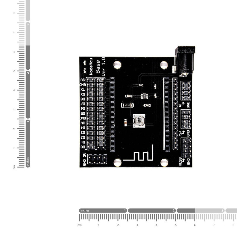 برد وایفای مدل Esp8266 nodemcu به همراه برد پایه