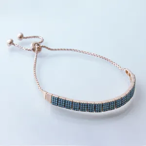   دستبند نقره زنانه بازرگانی میلادی کد DP_120