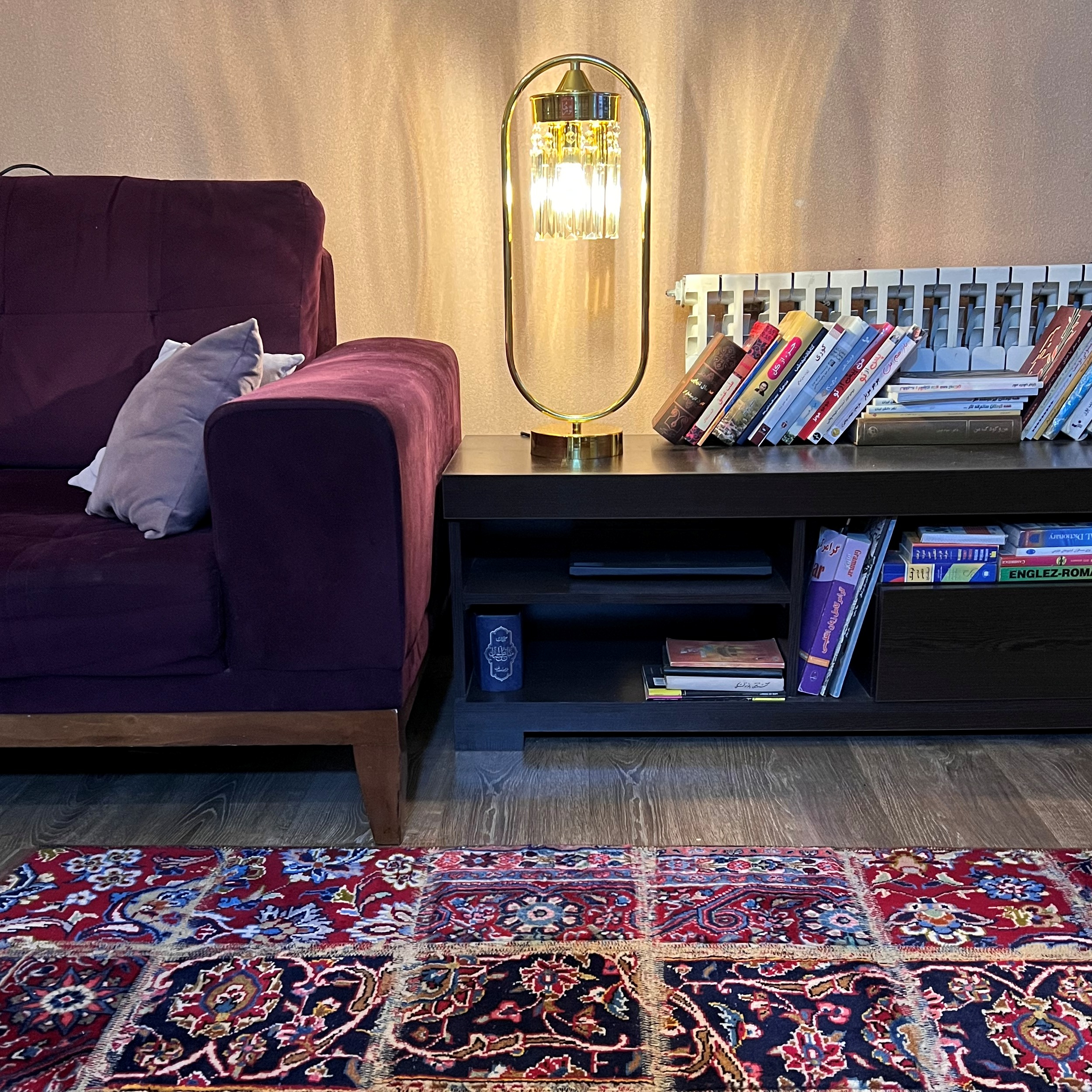 آباژور رومیزی نورهام مدل NHM-MODERN-NARENJ