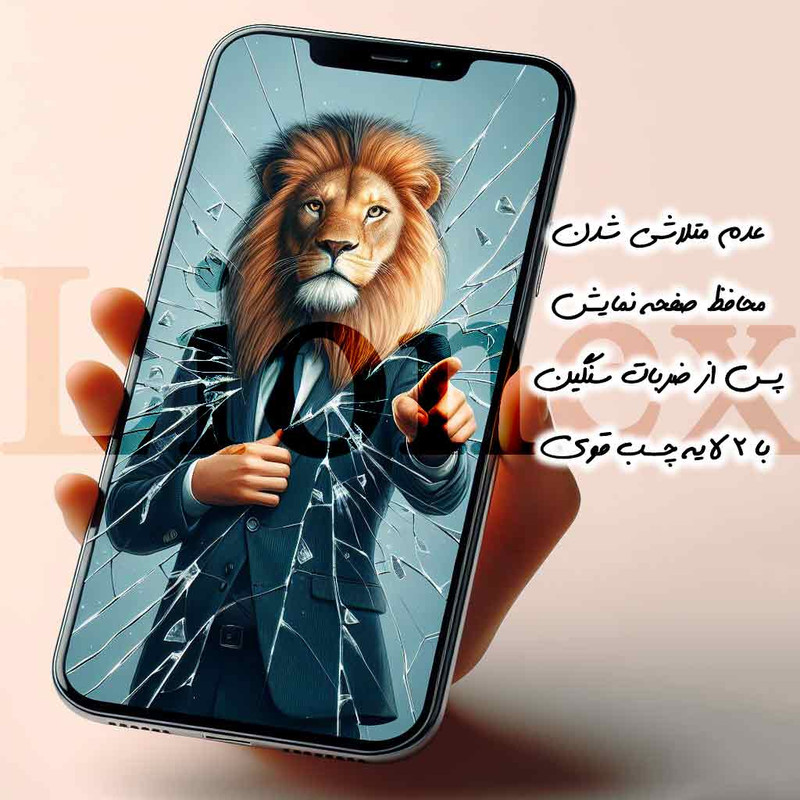 محافظ صفحه نمایش آنتی استاتیک لایونکس مدل ANTIDUSTLNW مناسب برای گوشی شیائومی Redmi Note 13 Pro 5G