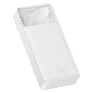 پاوربانک باسئوس مدل PPDML-M02 20W ظرفیت20000 میلی آمپر ساعت
