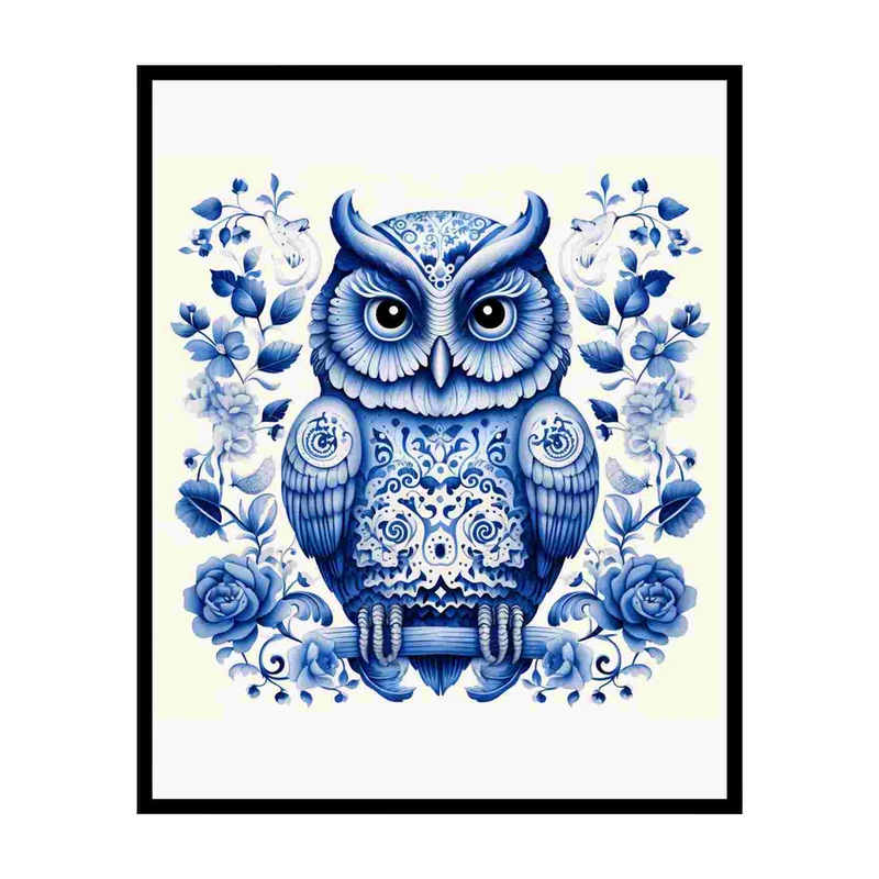 پوستر مدل جغد زیبا 3