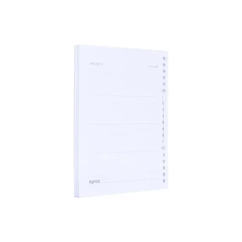 کاغذ کلاسور پاپکو مدل A5-636-SH کد HT01 بسته 100 عددی