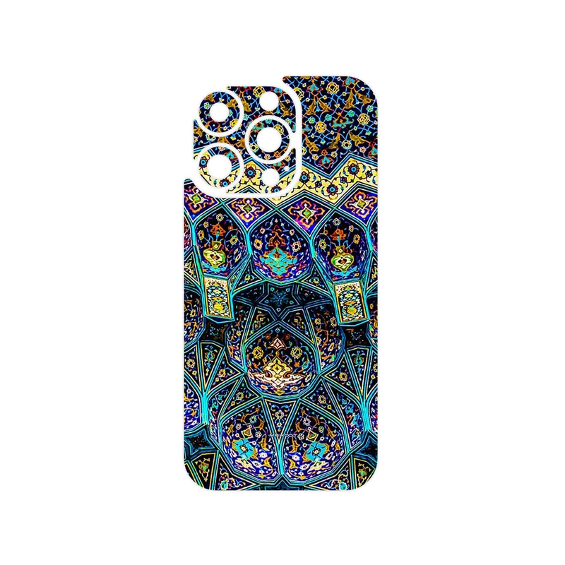 برچسب پوششی ماهوت مدل Iran Tile 14 مناسب برای گوشی موبایل اپل iPhone 16 Pro