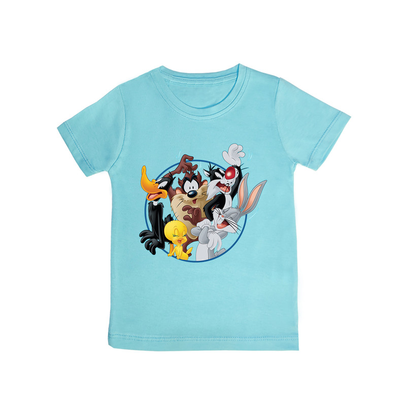 تی شرت آستین کوتاه پسرانه مدل looney tunes BL024