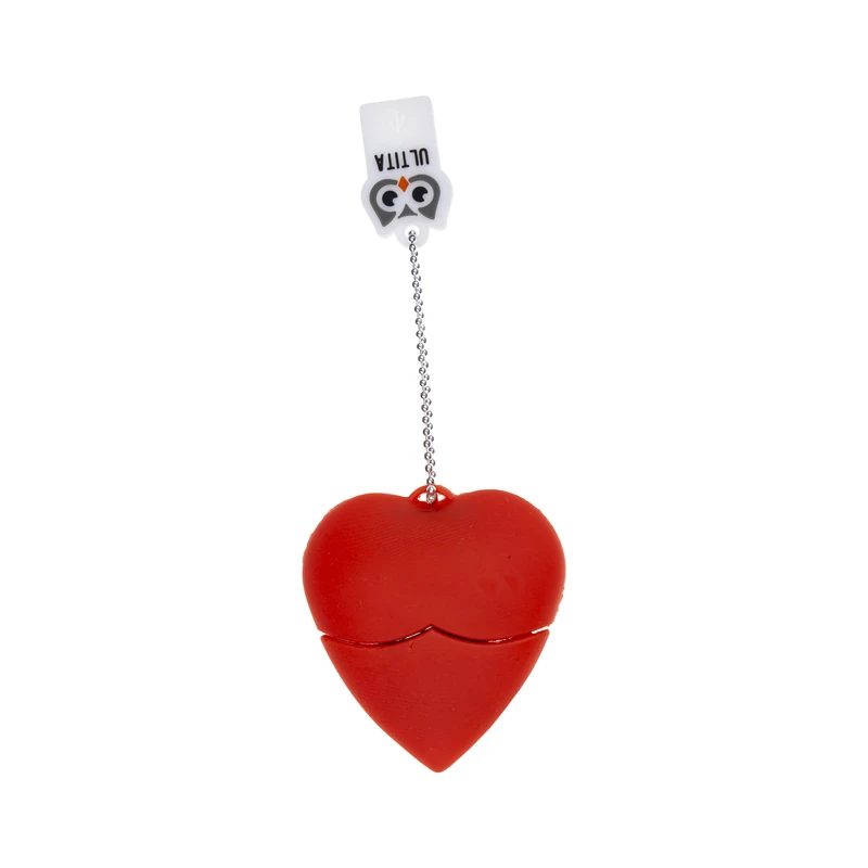 فلش مموری  Usb 2.0 اولتیتا مدل ایموجی قلب ظرفیت هشت گیگابایت