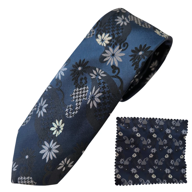 ست کراوات و دستمال جیب مردانه هکس ایران مدل KT-274