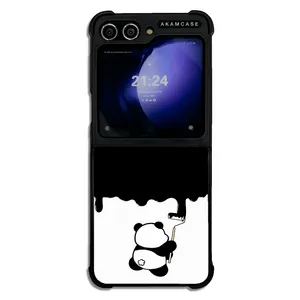 AKAM AMC-WSGZFLIP5-PANDA-2 Cover For Samsung Galaxy Z Flip 5