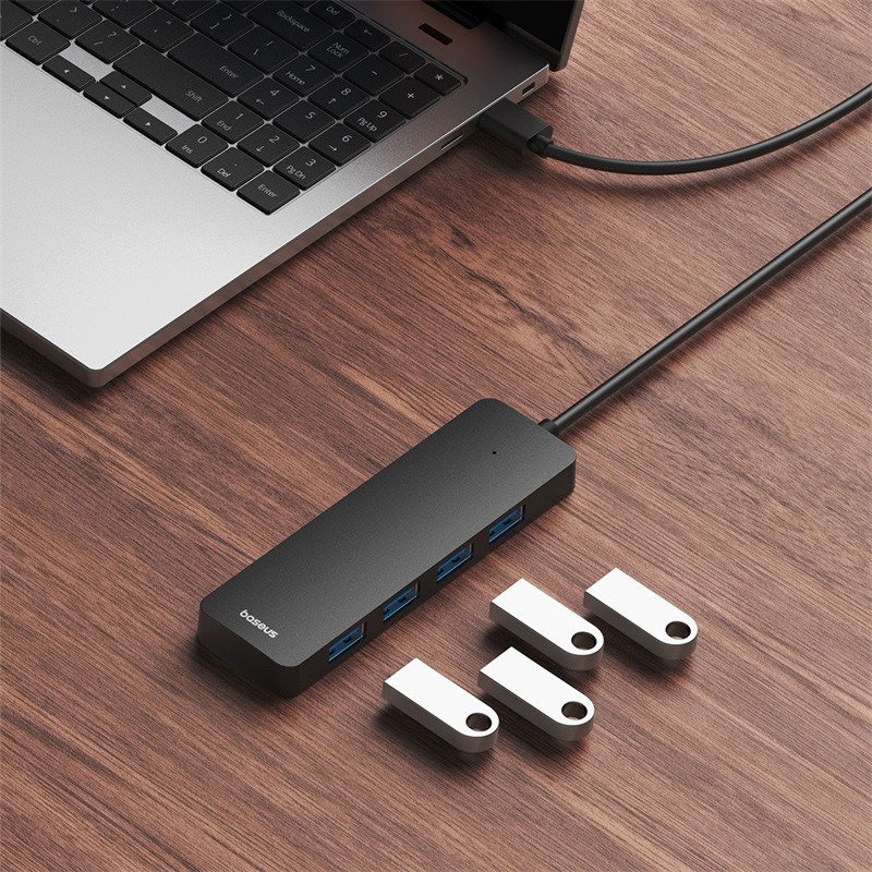 هاب 4 پورت USB 3.0 بیسوس مدل UltraJoy Exoansion