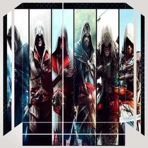 برچسب پلی استیشن ۴ طرح assassins creed مدل ps4 fat کد PS-1003