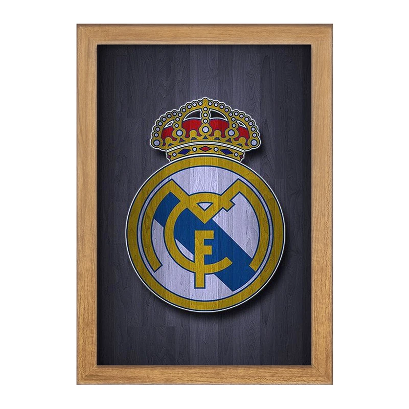 تابلو خندالو مدل باشگاه رئال مادرید Real Madrid  کد 1973
