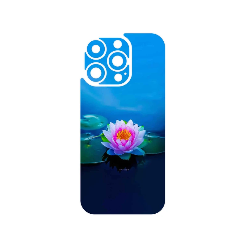برچسب پوششی ماهوت مدل Lotus مناسب برای گوشی موبایل اپل iPhone 16 Pro