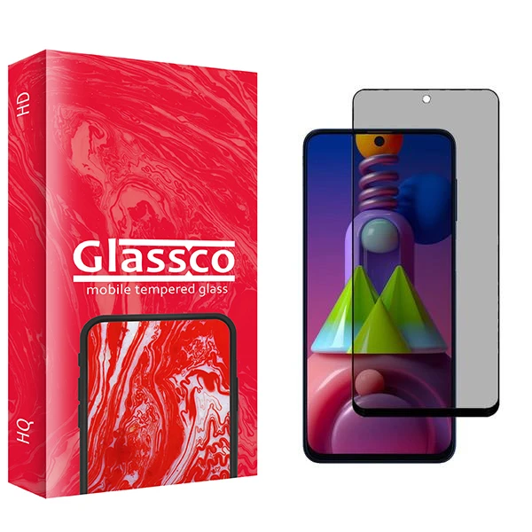 محافظ صفحه نمایش حریم شخصی گلس کو مدل Co2 مناسب برای گوشی موبایل سامسونگ Galaxy M51