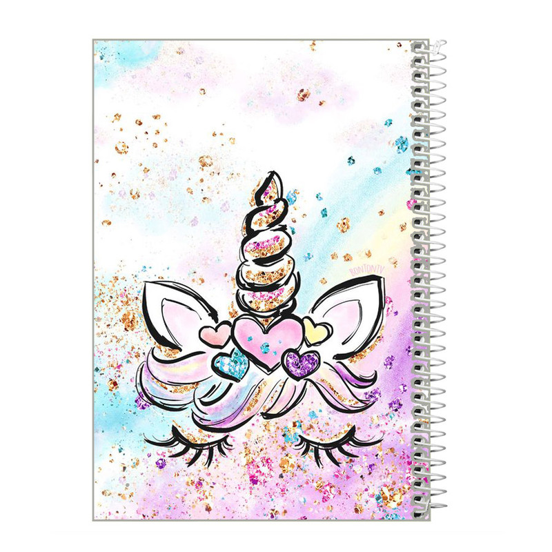 دفتر مشق 100 برگ طرح یونیکورن کد m336