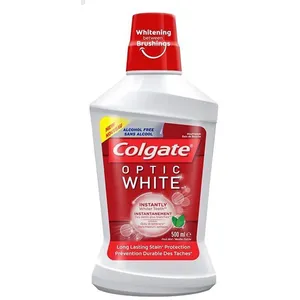 دهان شویه کلگیت مدل Optic white حجم 400 میلی لیتر