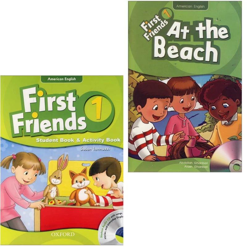 کتاب American First Friends 1 Packed اثر جمعی از نویسندگان
انتشارات Oxford دو جلدی