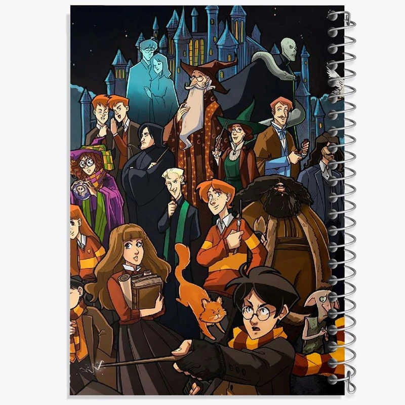 دفتر لیست خرید 50 برگ خندالو طرح هری پاتر کد 24962