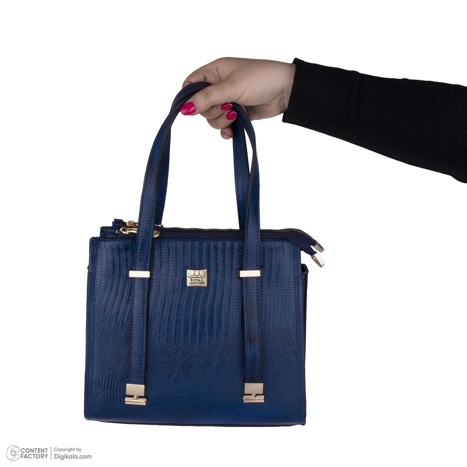 کیف دستی زنانه رویال چرم مدل  W109 -  - 10