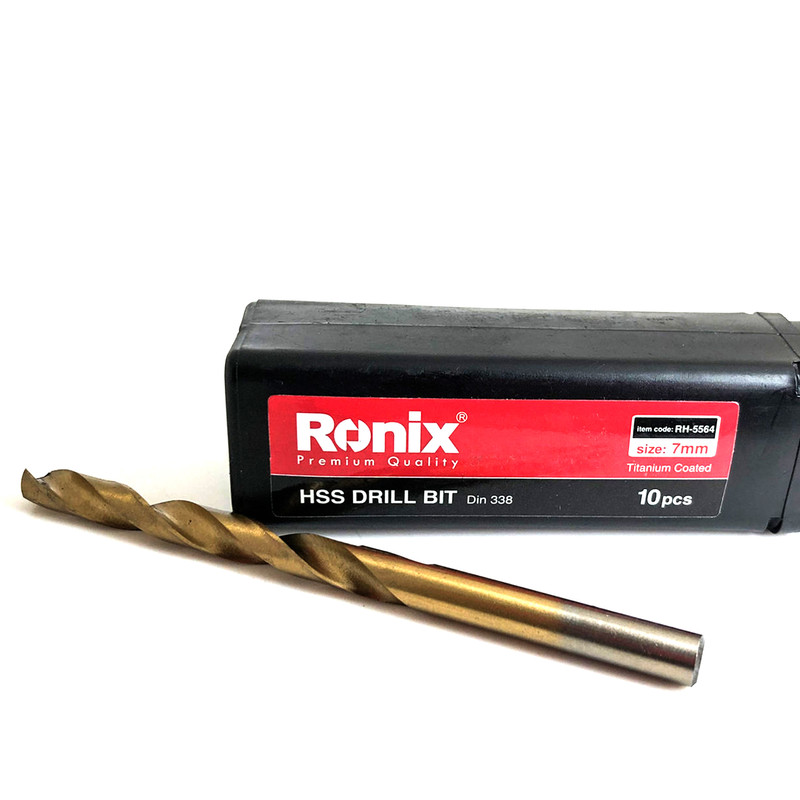 مته فلز رونیکس مدل D7mm سایز 7 میلیمتر مته فلز رونیکس مدل D7mm سایز 7 میلیمتر