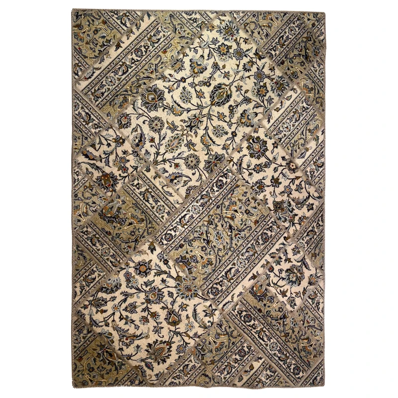 کلاژ فرش دستباف 3 متری مدل  فارس کد NKP.RJ129