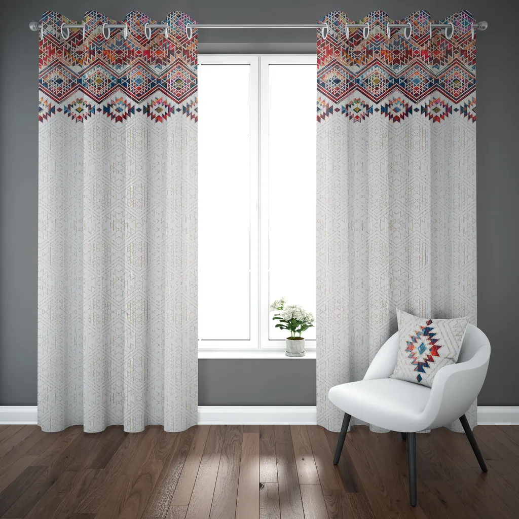پرده پرووال مدل CUH6-06 سایز 280x140 سانتی متر