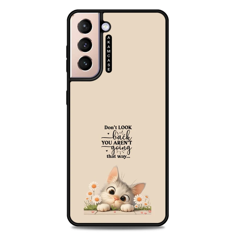 کاور آکام مدل AMC-WSGS21P-ANIMALS QOUTES-20 مناسب برای گوشی موبایل سامسونگ Galaxy S21 Plus