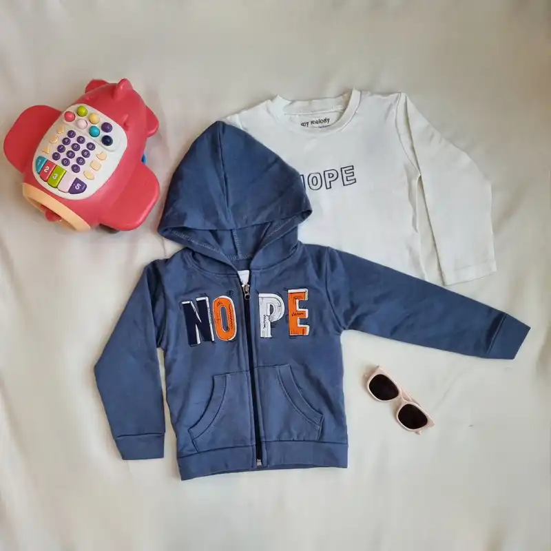 ست 3 تکه لباس نوزادی مدل نوپ