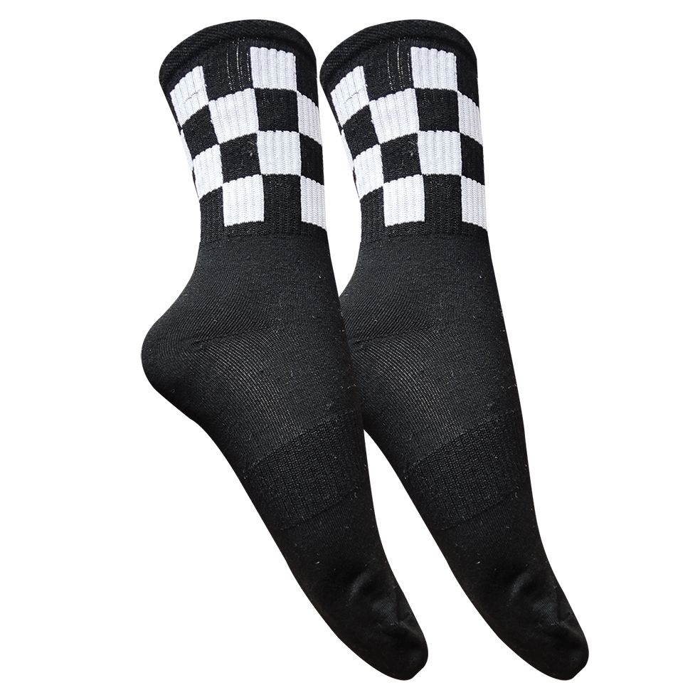 جوراب ساق بلند مردانه تن پوش هنگامه مدل کش اسپرت شطرنجی کد BL01 -  - 1