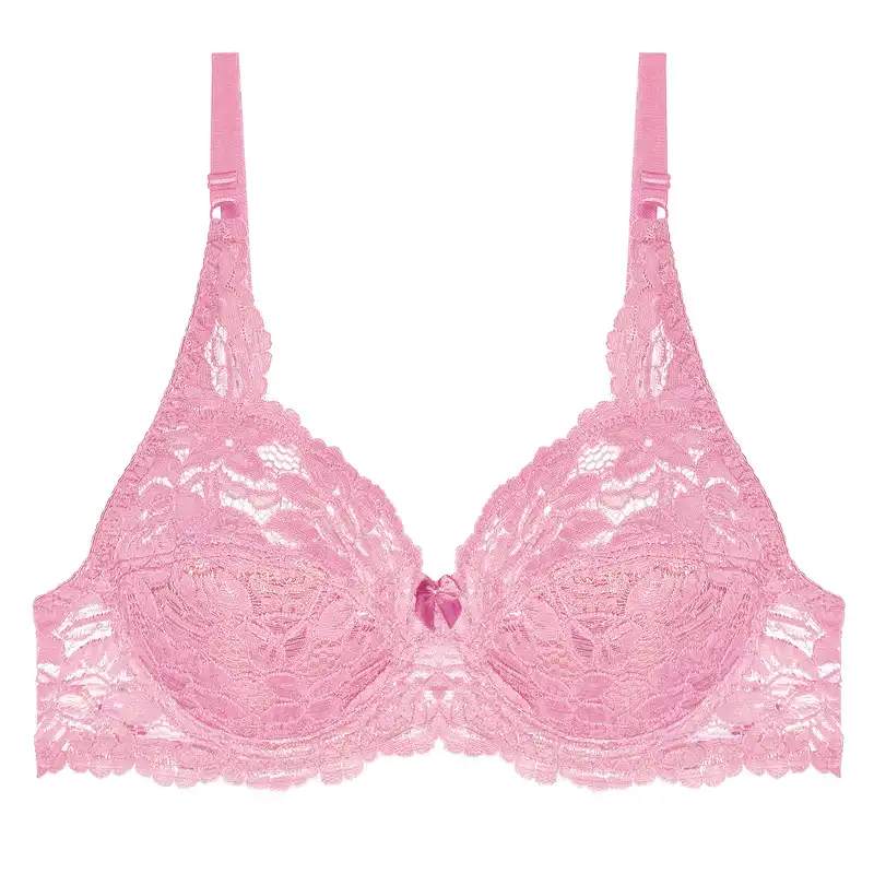 سوتین زنانه کد SCH-2021 رنگ صورتی