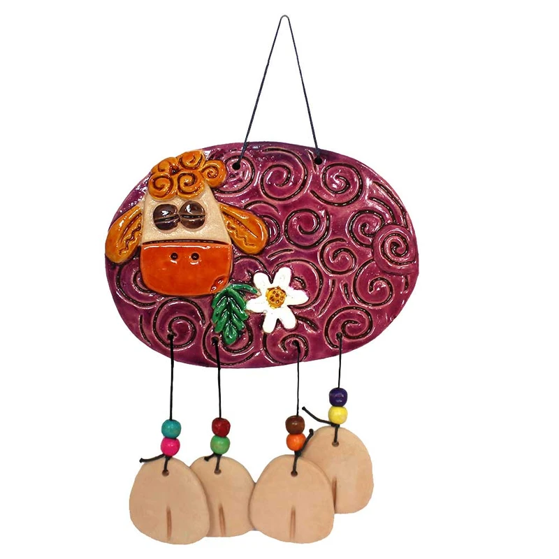 آویز سفالی مدل شان د شیپ