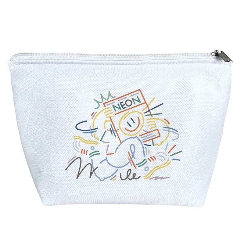 کیف لوازم آرایش دخترانه خندالو مدل neon کد 7037