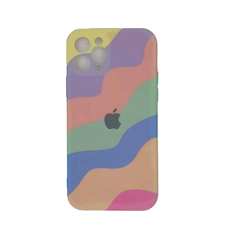 کاور مدل سیلیکونی طرح آبرنگی کد 07 مناسب برای گوشی موبایل اپل iphone 12 pro