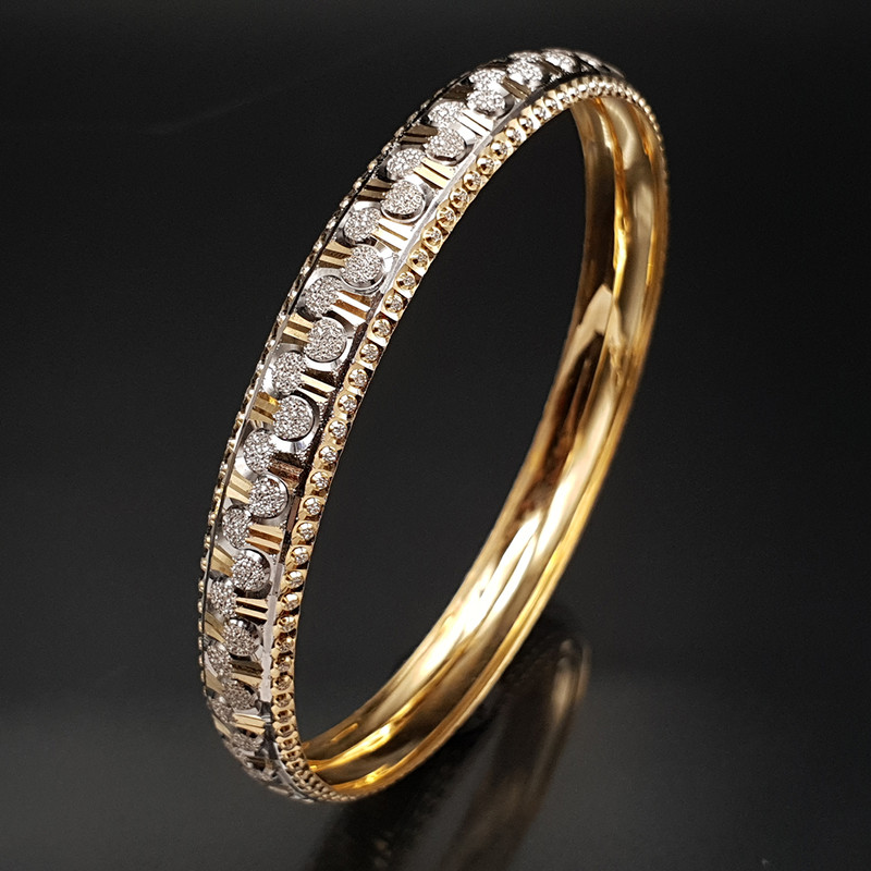 النگو طلا 18 عیار زنانه مدل 1EL1828