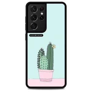 AKAM AMC-WSGS21U-CACTUS-32 Cover For Samsung Galaxy S21 Ultra