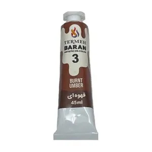 رنگ روغن ترمه باران کد 3 حجم 45 میلی لیتر
