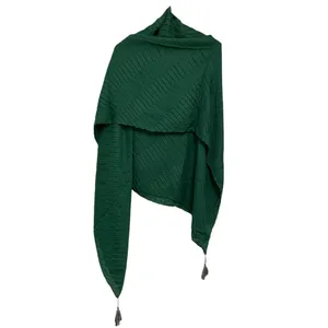 روسری زنانه مدل پلیسه قواره ۱۰۰ کد 0091