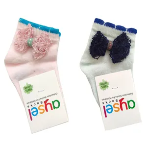 جوراب دخترانه مدل 1sd مجموعه 2 عددی