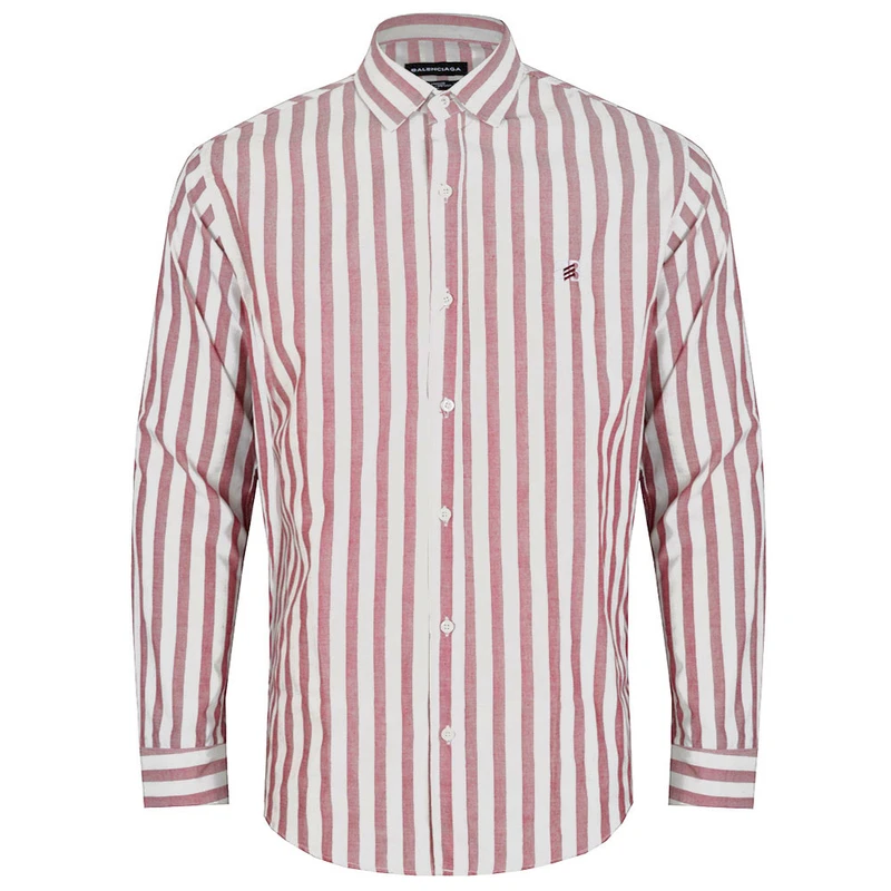 پیراهن آستین بلند مردانه مدل 329002405 نخی راه راه