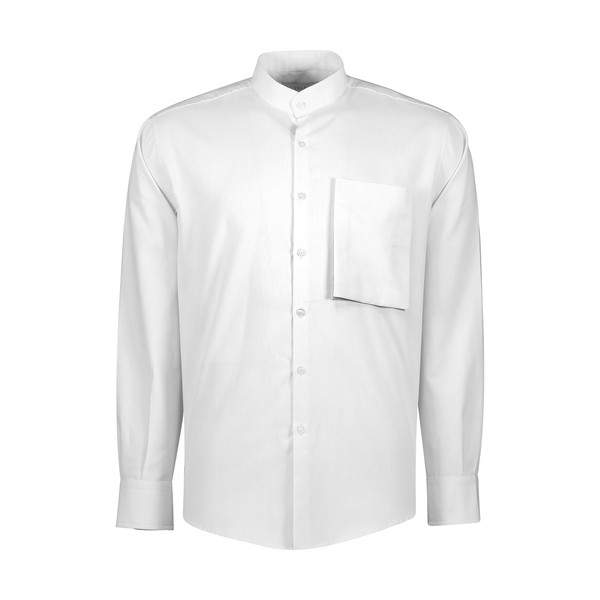 پیراهن آستین بلند مردانه یله مدل M4493000SH رنگ سفید