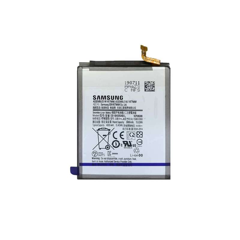 باتری موبایل مدل EB-BA505ABU ظرفیت 4000 میلی آمپر ساعت مناسب برای گوشی موبایل سامسونگ Galaxy A50s